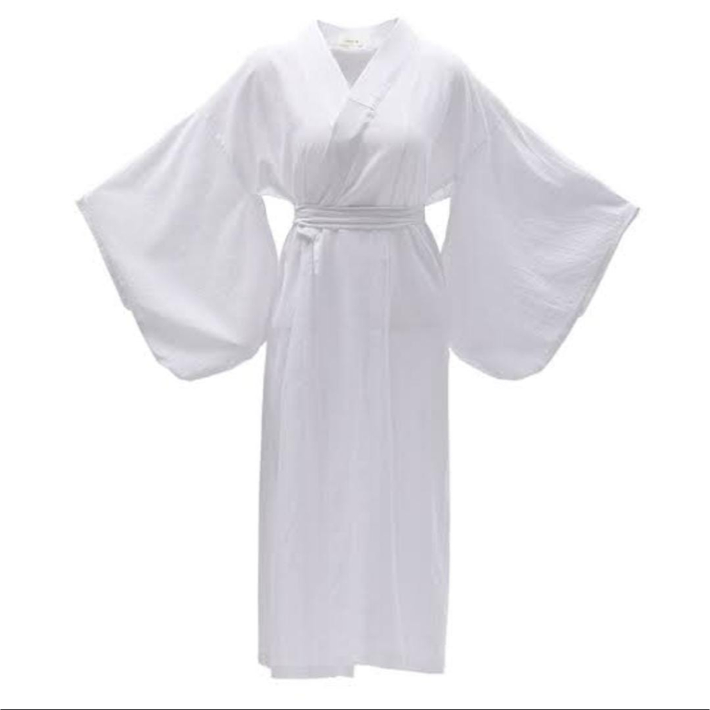 Unisex anime noragami yukine cosplay kostum jubah putih