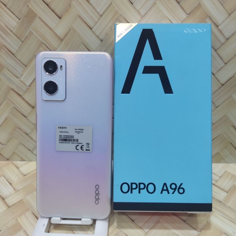 Oppo A96 Ram 8GB internal 256GB Handphone second fullset original bergaransi