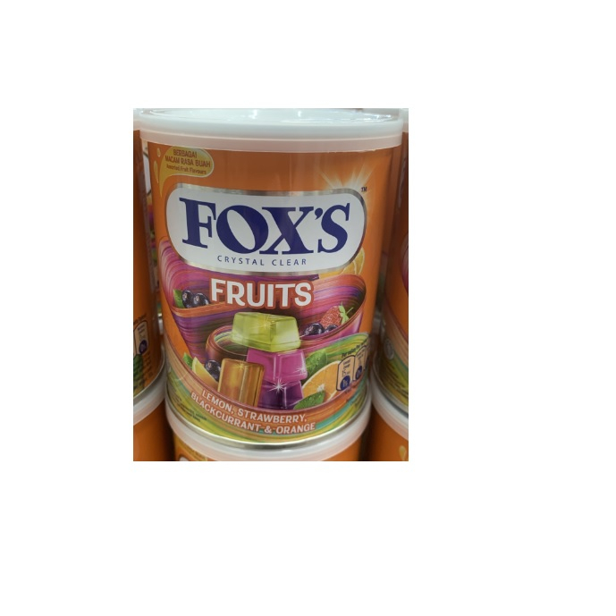 

Fox Permen Crystal Clear Candy Kaleng 170 gr