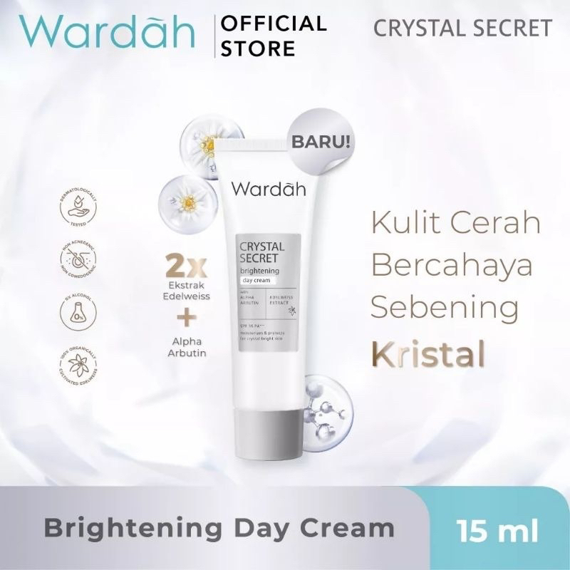 Wardah crystal secret day cream