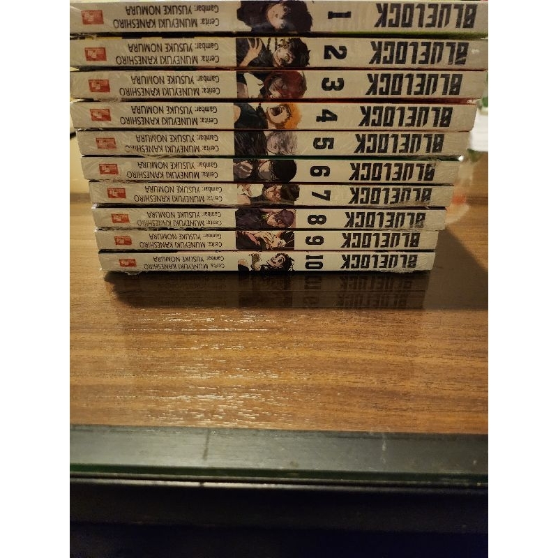 Komik Blue Lock set vol 1-10 segel ori