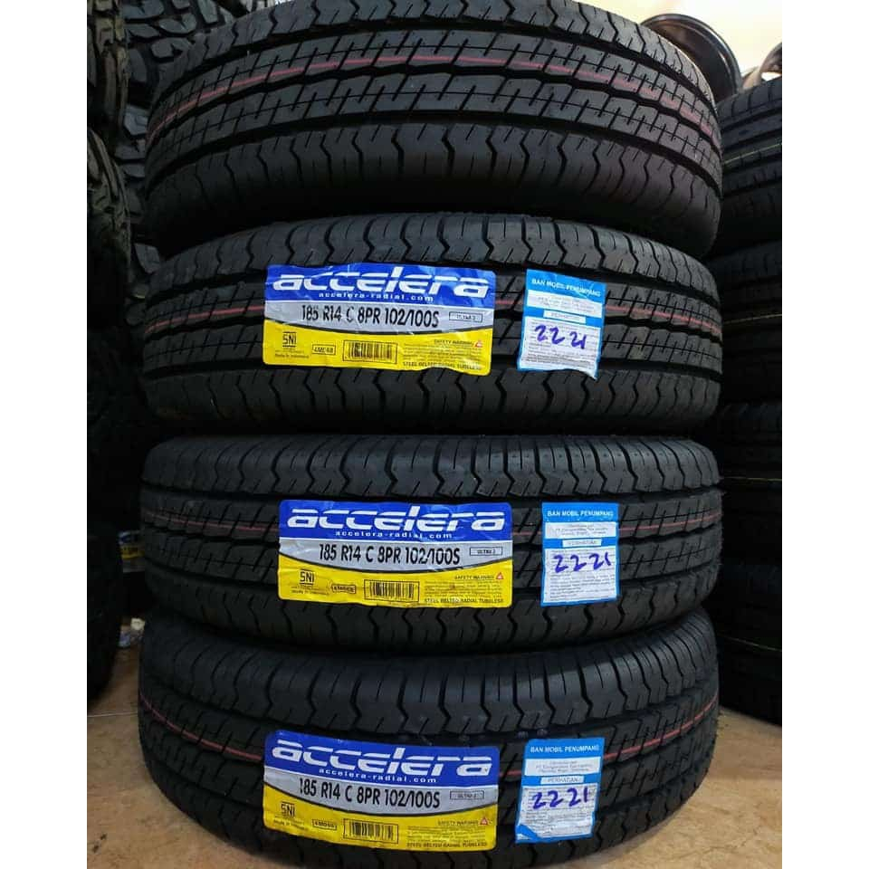 ban l300 muatan ring 14 baru ACCELERA ULTRA3 195 C 8 PR R14 tubeles