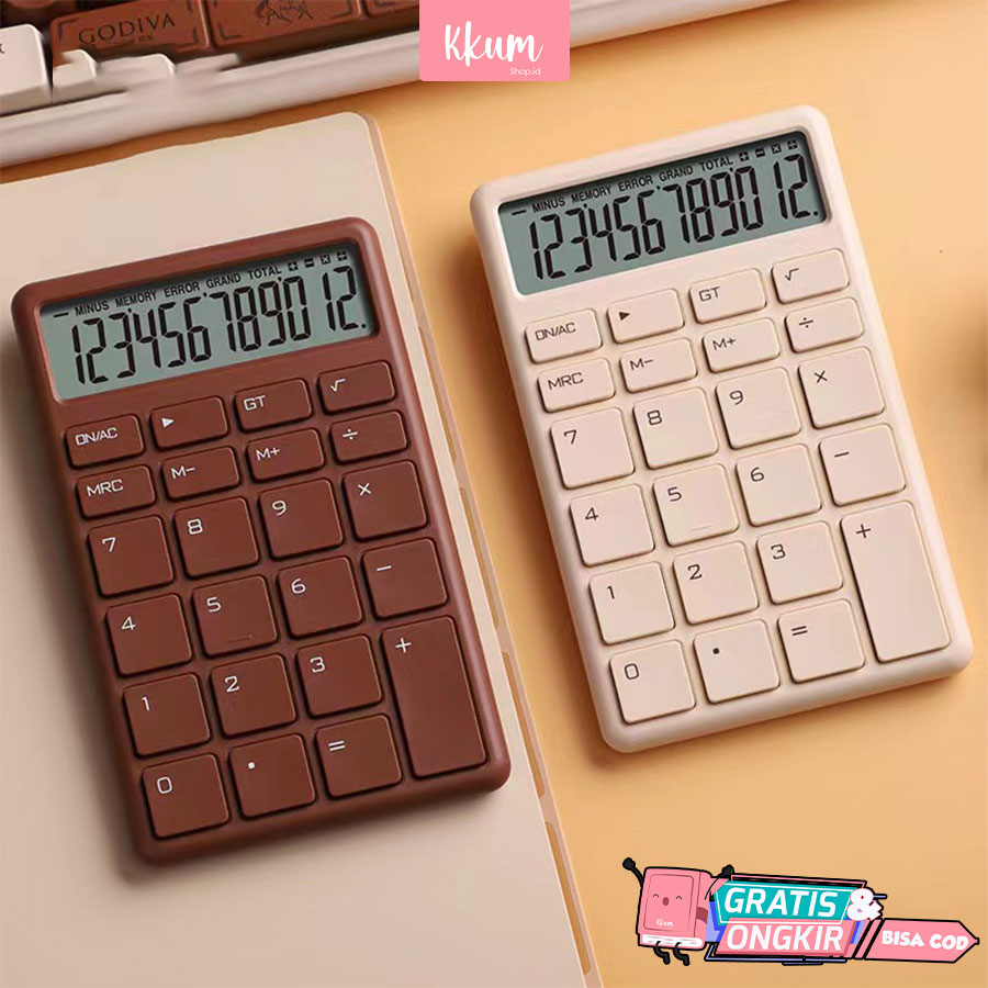 

Kalkulator 12 digits aesthetic/ Calculator simple electronic