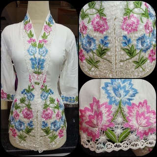 BAJU KEBAYA ENCIM/KEBAYA MODERN/KEBAYA BORDIR BAHAN TOYOBO