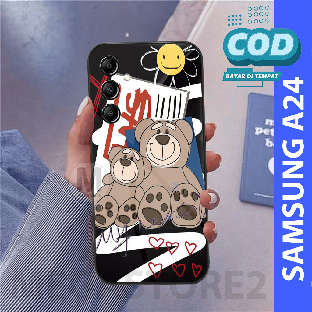 SAMSUNG A24 [ MG-239 ] Softcase Kaca SAMSUNG A24 2023 Terbaru Softcase Hp SAMSUNG A24 Softcase Gloss