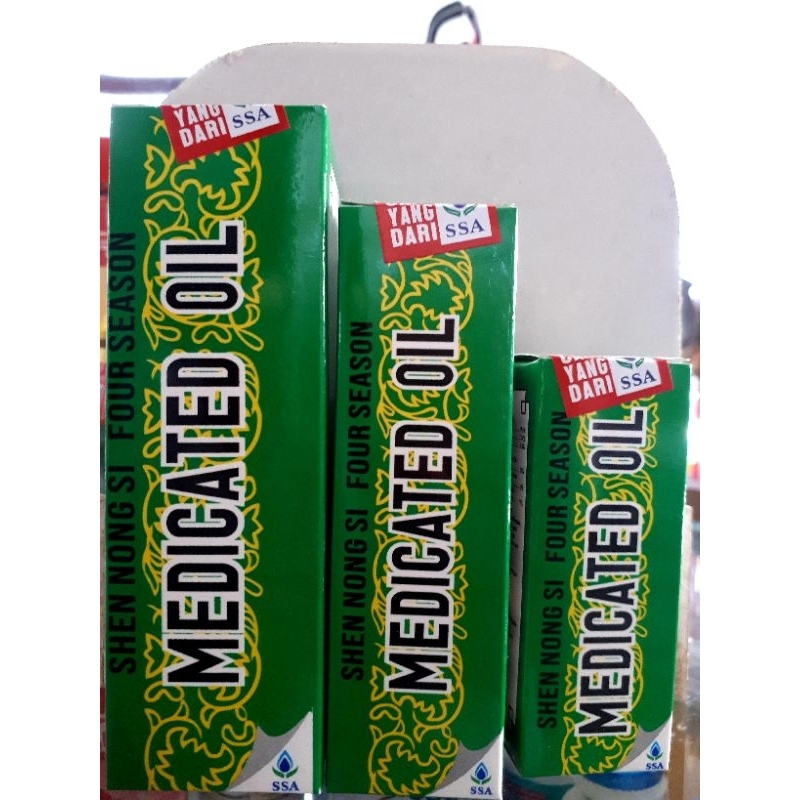 Medicated oil