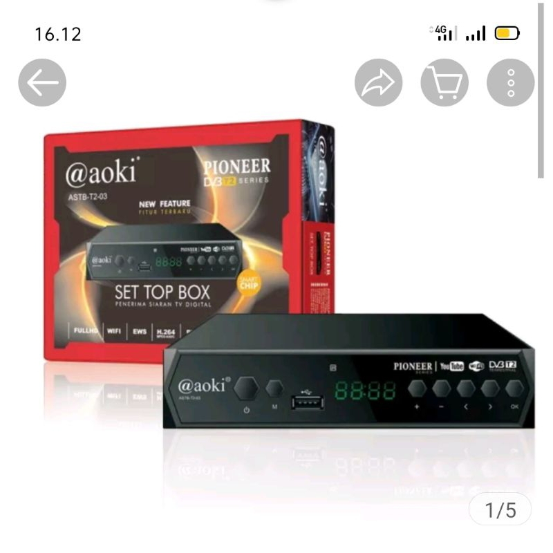 STB Digital Set Top Box TV Hinomaru