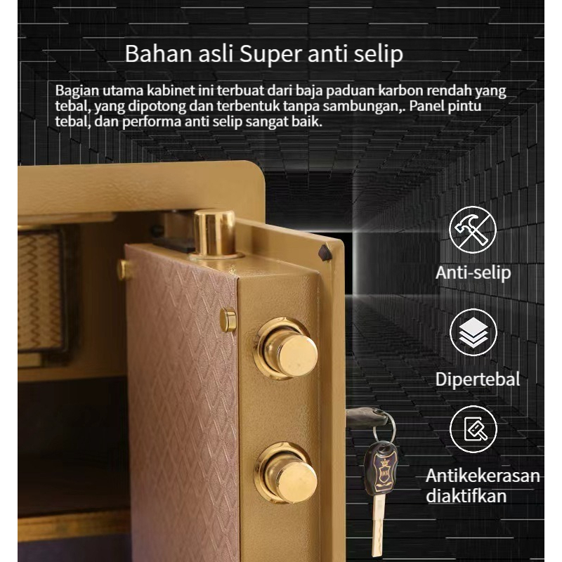 Furni Brangkas Tahan Api Safety Box Safe Box Safe Deposit Box Cash Box Brankas Digital