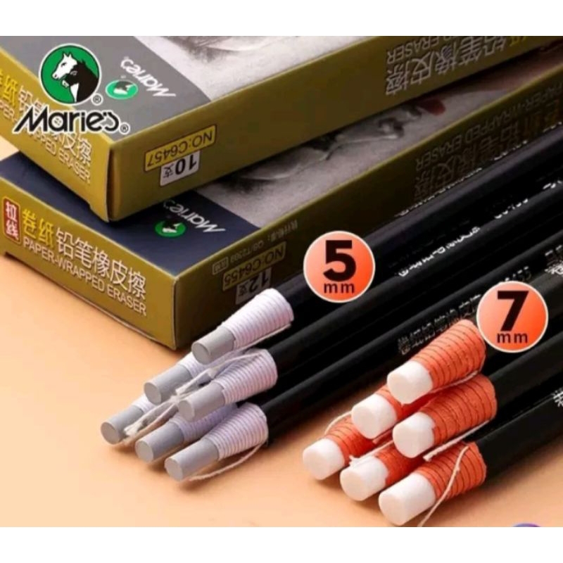 

Maries C6455 Creative Pen Shape Soft High-light Eraser Professional Sketch Drawing Pencil