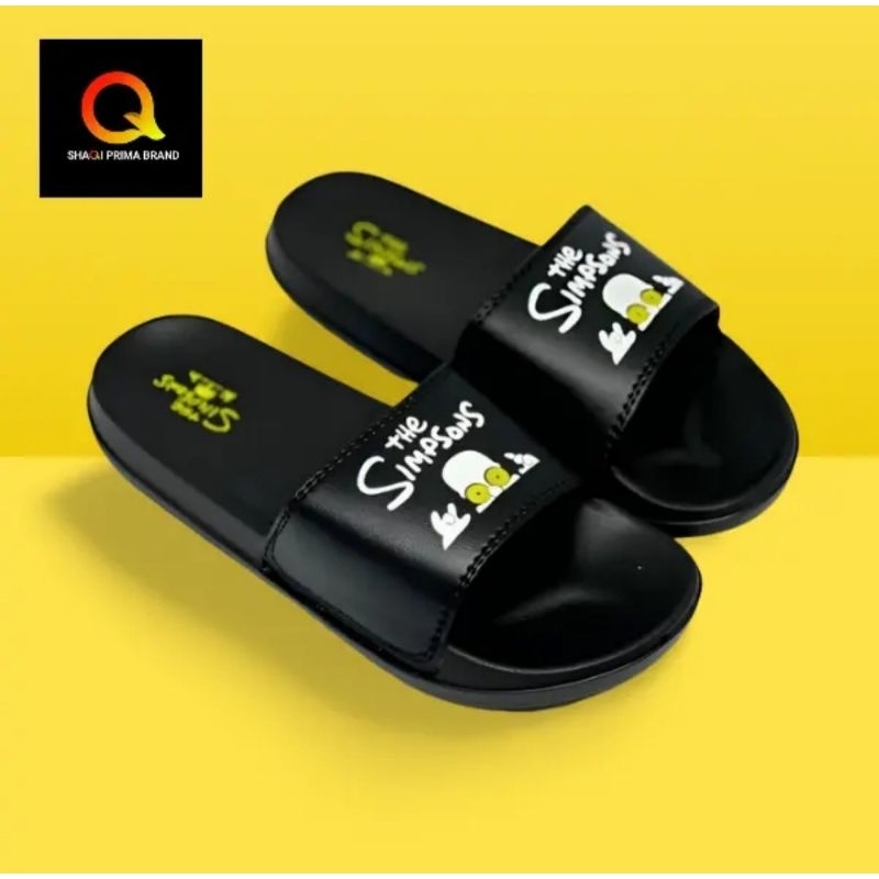 sandal anak-anak pria dan wanita the simpsons
