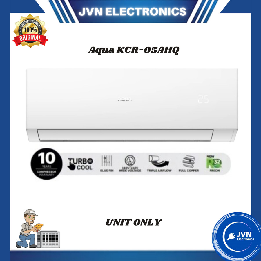 AC Aqua KCR-05AHQ 1/2 PK - UNIT ONLY