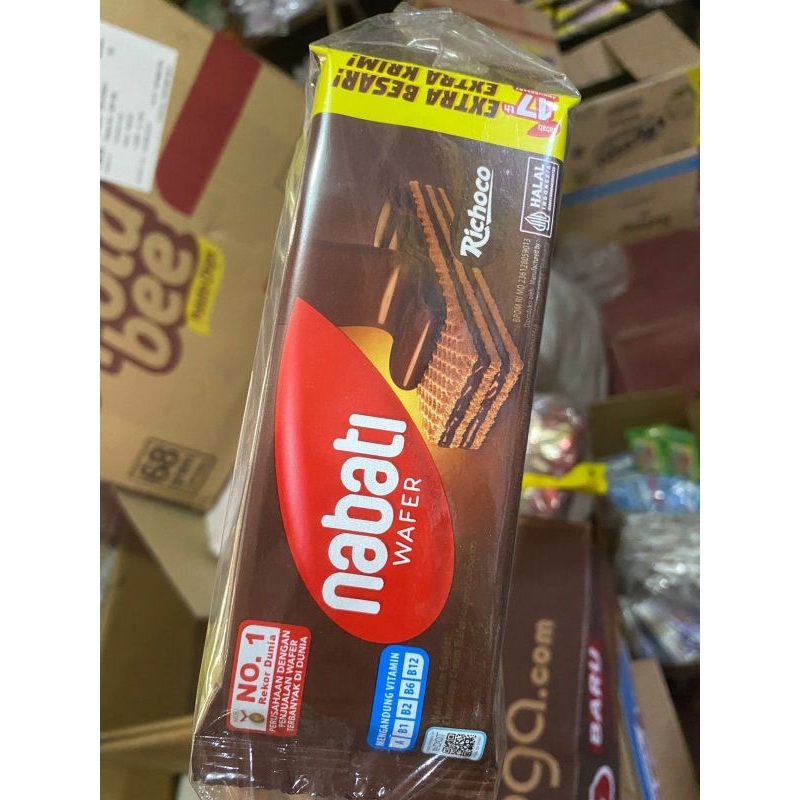 

nabati wafer coklat