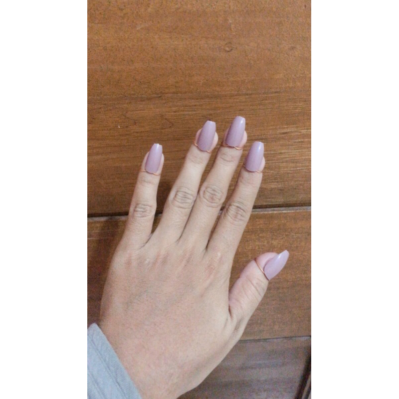 1 set wudhu nail ring (FREE FAKE NAILS) / cincin kuku palsu / kuku palsu halal bisa untuk shalat / k