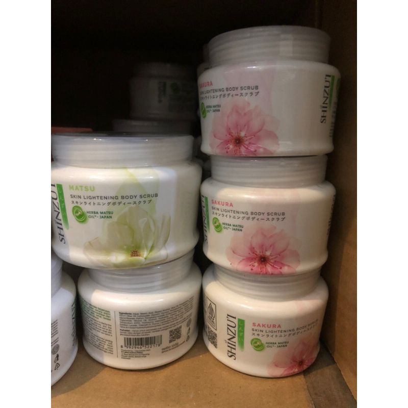 [Body Scrub] SHINZUI Body Scrub Tin