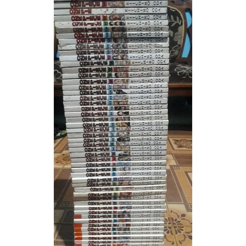komik one piece vol 1-72 og + bonus vol 85,93