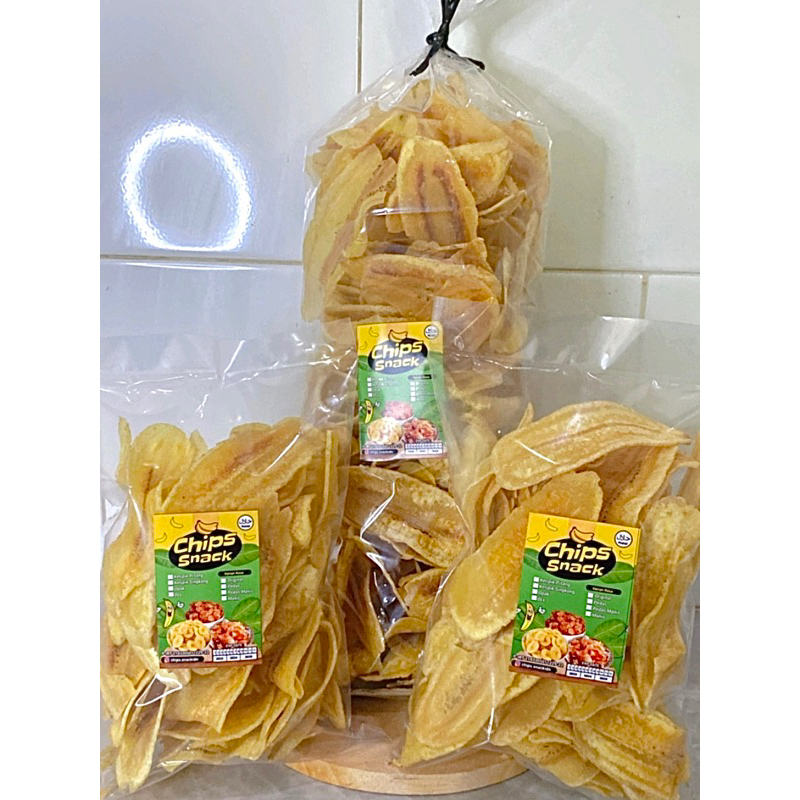 

Keripik pisang kepok asin/original 1kg