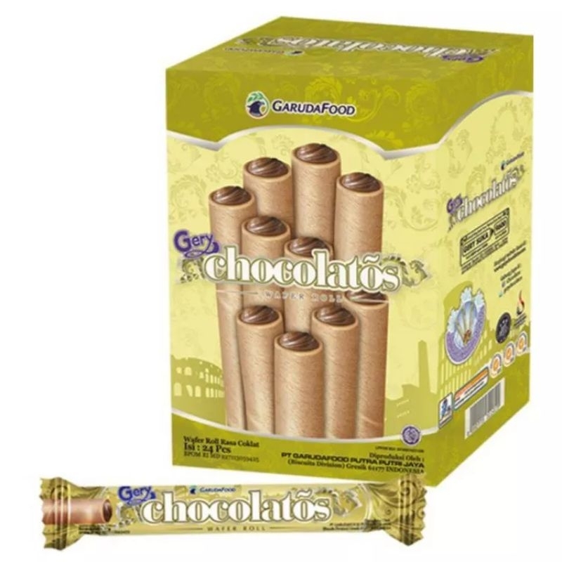 

wafer chocolatos box isi 24pcs x 7gr