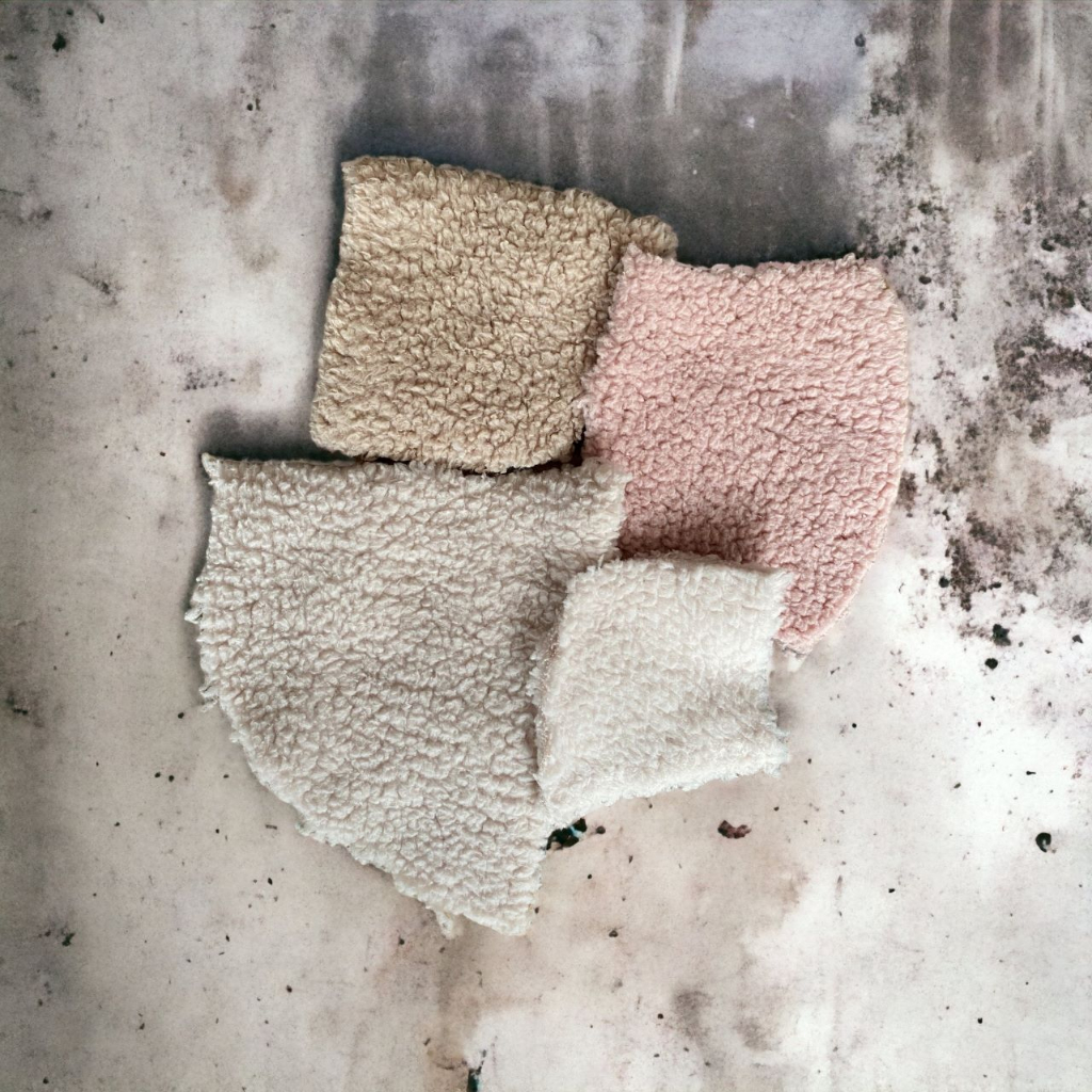 jual kain sherpa kiloan bahan koher / bahan kain bulu domba perkg