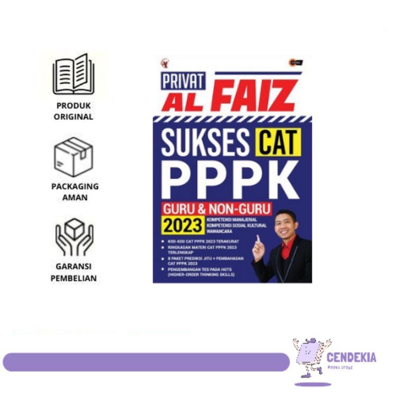 Buku Privat Al Faiz Sukses CAT PPPK 2023 Guru & Non Guru