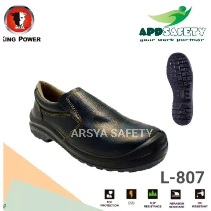 SEPATU SAFETY KING POWER L-807 KPR L807 ORIGINAL