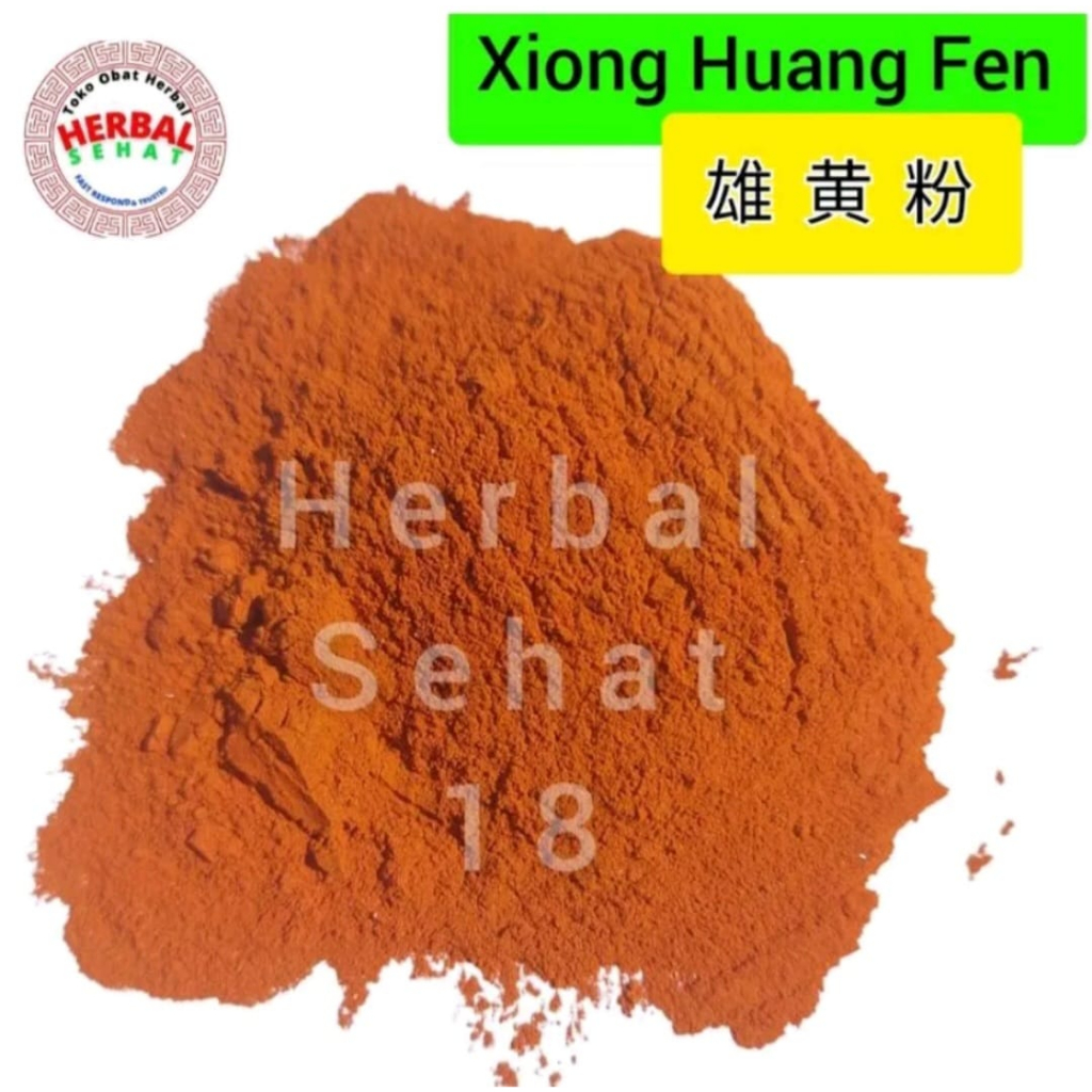 

Xiong Huang Fen [300gram -600gram Bubuk] / Hiung Bong Fun - 雄黄粉 - Realgar