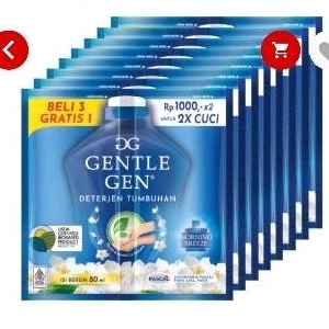 GENTLE GEN DETERGEN LIQUD 1 RENTENG