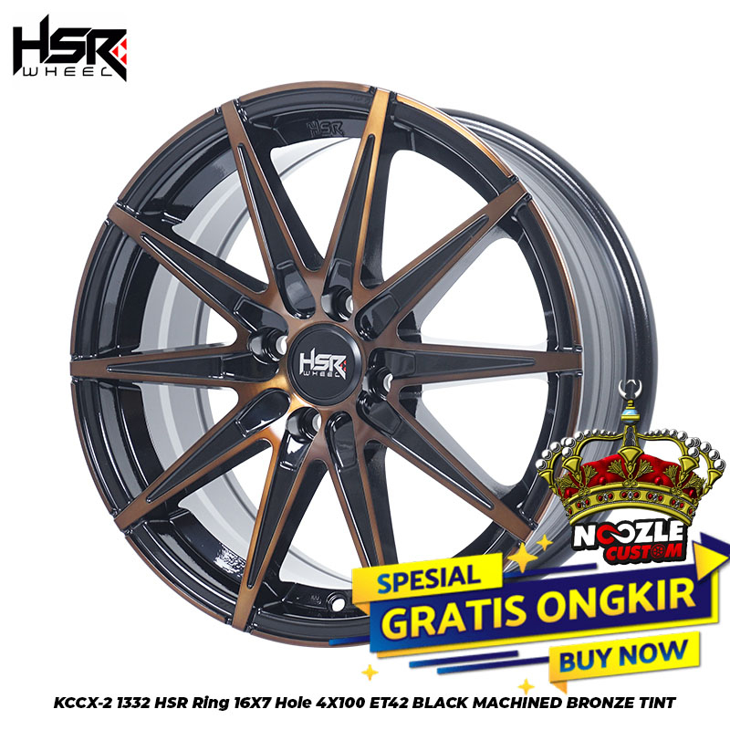 VELG MOBIL HSR RING 16 TYPE KCCX PELEK RACING AYLA AGYA RING 16