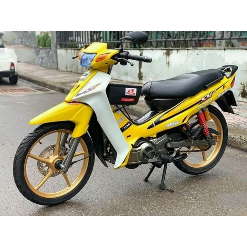Striping lis sticker standar ORI yamaha fiz r ss two kuning stiker ss two striping sstwo ss two