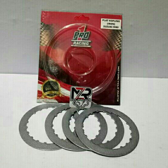 PLAT BESI KOPLING FR80//PLAT GESEK BINTIK/TOTOL SUZUKI FR 80 //FR-80 ISI 4 LEMBAR RUBAHAN JUPITER Z/