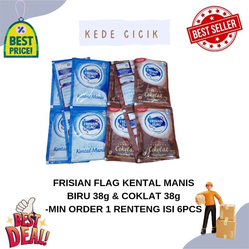 

(6PCS) SUSU FRISIAN FLAG 38G