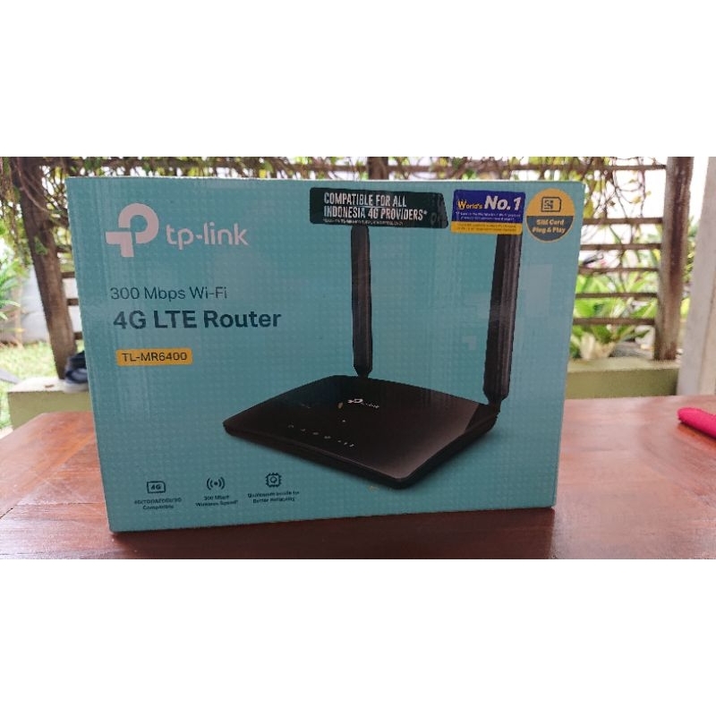 TP - LINK TL - MR6400 Wifi 4G LTE Router Build in 300Mbps Modem. Second