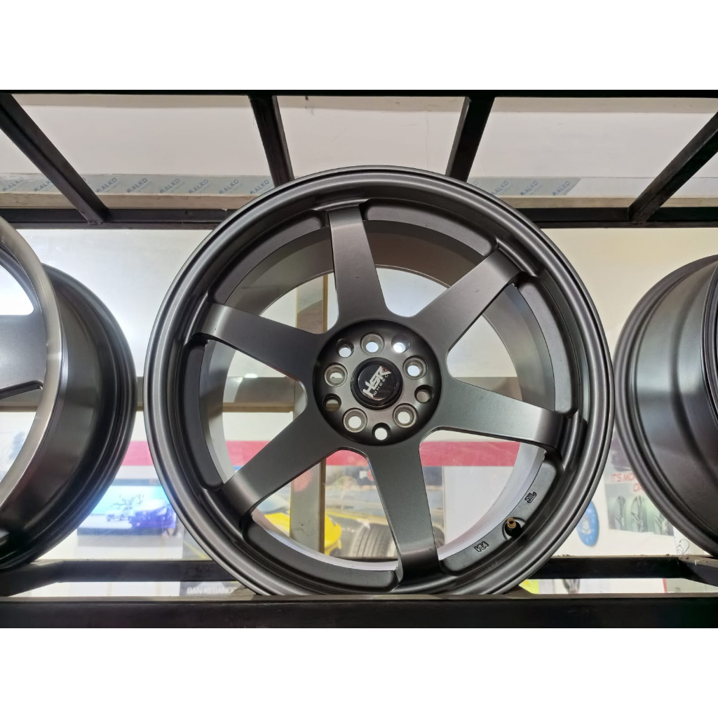 velg hsr original r18 h10 type tokyo warna greyy