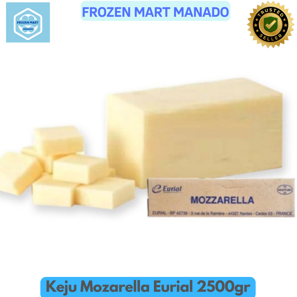 

Keju Mozarella Eurial 2500gr - Frozen Mart Manado (Frozen Food Manado)