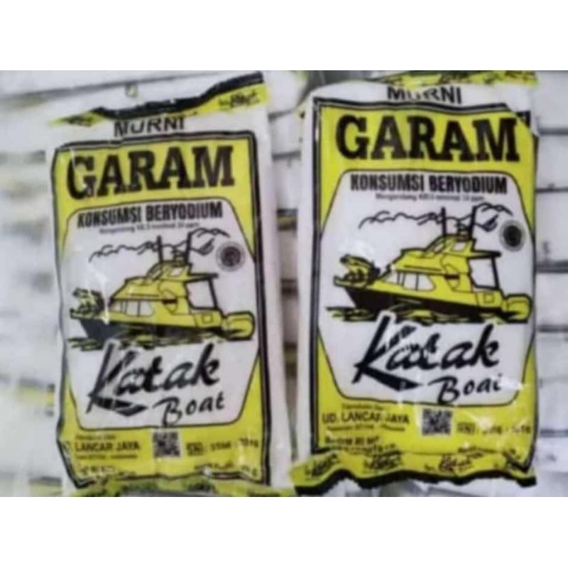 

Garam cap Katak Boat 200gr