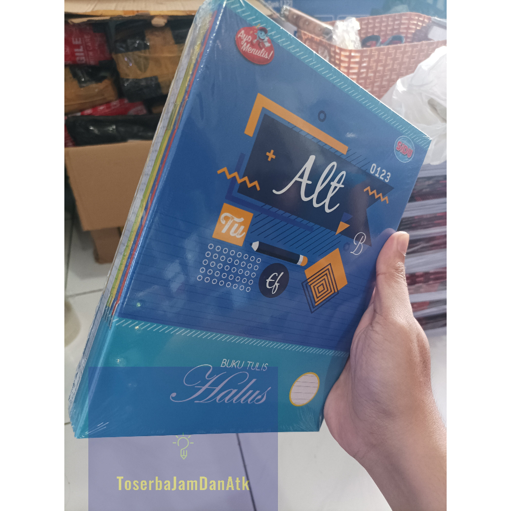 

Buku Tulis Halus / Buku Sidu / 1 Pack isi 10 Pcs