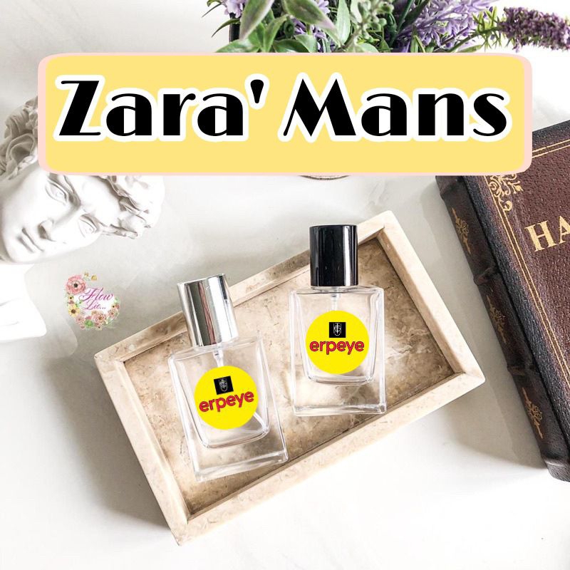 PARFUM PRIA WANITA UNISEX PREMIUM ZARA' MANS TAHAN LAMA EPREYE PERFUME