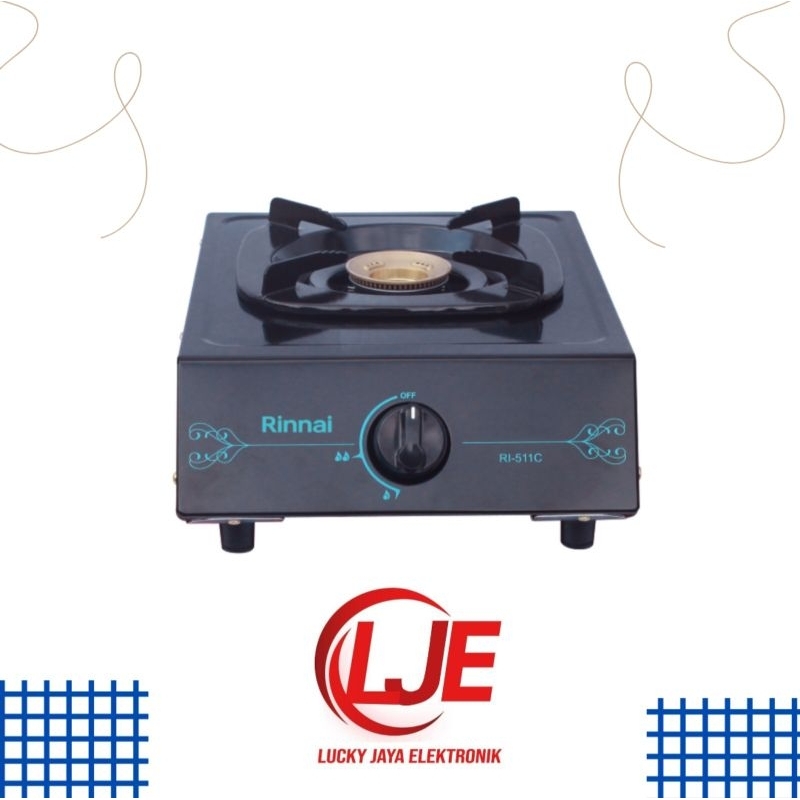 KOMPOR RINNAI 1 TUNGKU (RI-511C)