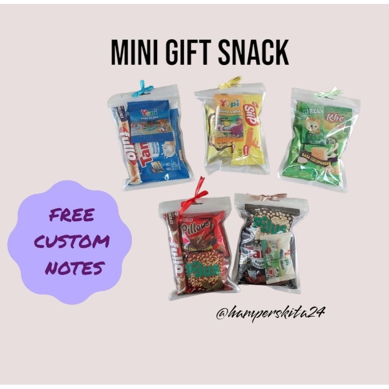 

MINIGIFTSNACK/HAMPERSMURAH/SNACK/FREECUSTOMNOTES