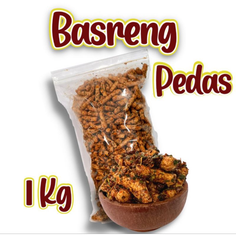 

BASRENG VIRAL KHAS SAJODO SNACK Rasa pedas daun jeruk 500gram & 1kg