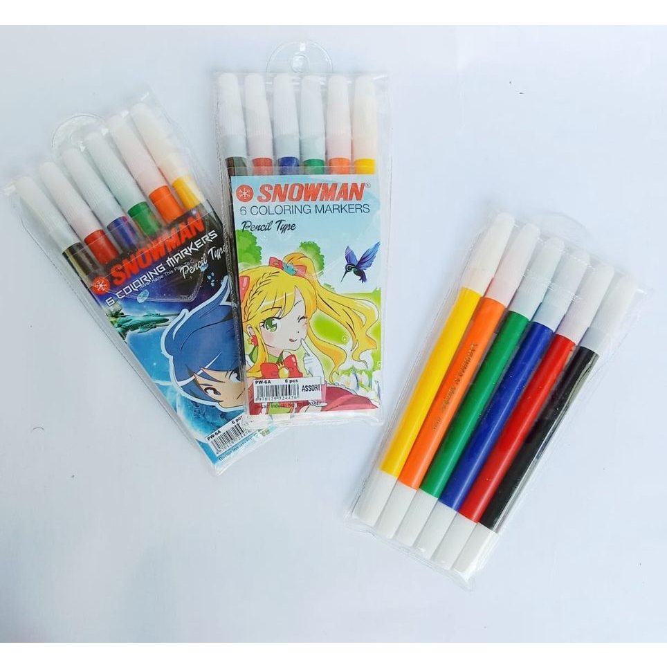 

SPIDOL SNOWMAN 6 WARNA