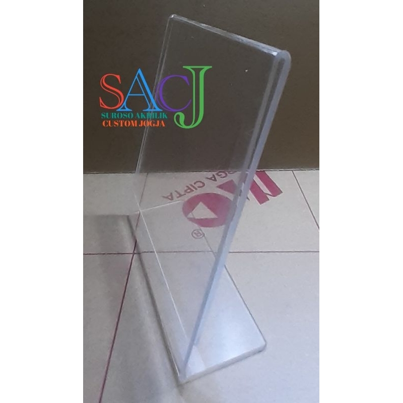 

Plakat meja akrilik 12x8