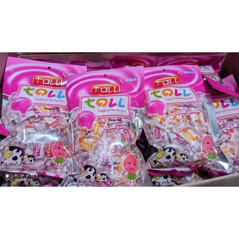 

Permen Toll milk Candy Permen susu toll 120gram