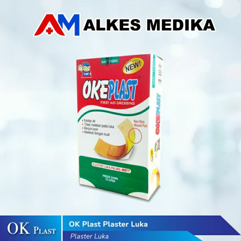 Okeplast / Plester Luka / Plester Cepat / okeplast