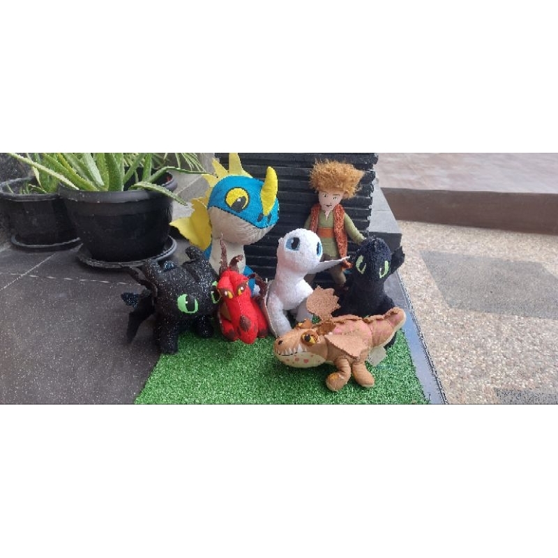 Paket Boneka Naga How To Train Your Dragon