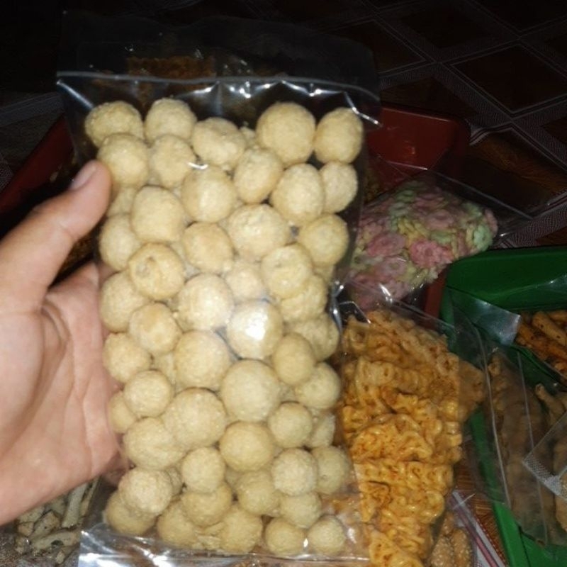 

keripik tahu bulat crispy