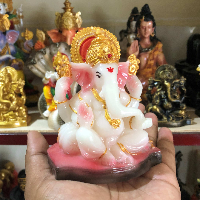 Patung rupang ganesha PATUNG GANESHA/GANESHA RESIN/PATUNG GANESA/MINIATUR