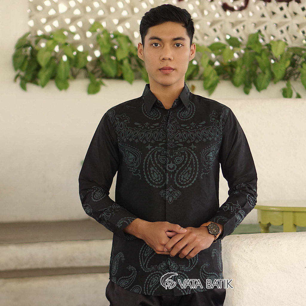 Kemeja Batik Pria Vatabatik Slimfit VATA A10