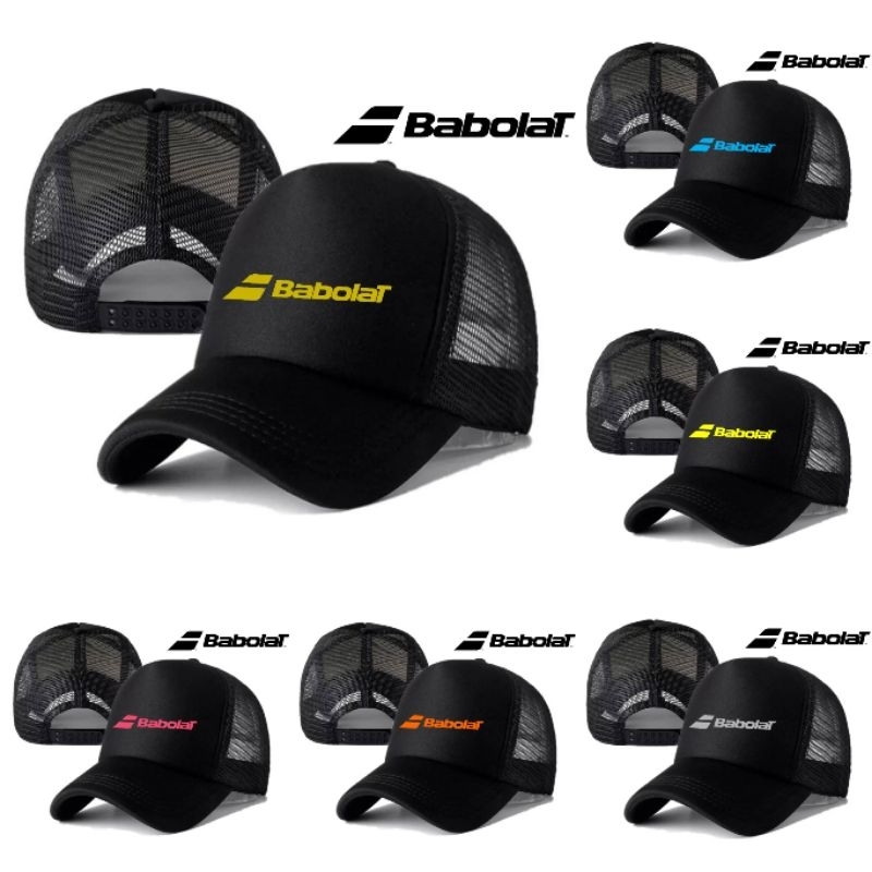 Topi tenis lapangan pria dan wanita topi truker olahraga dewasa