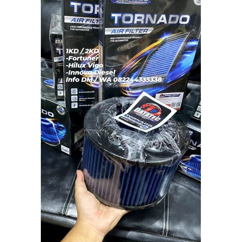 DATATEC REPLACEMENT AIR FILTER filter udara datatec innova fortuner hilux 1kd / 2kd