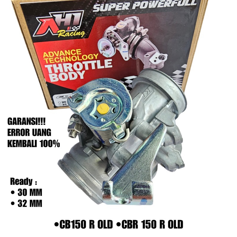 TUAS GAS TB THROTTLE BODY AH1 RACING CRF 150 CB150 R CBR150 R UKURAN 30 MM 32 MM -  TUAS GAS AHI RAC